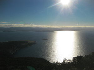 View from Bishop and Clerk, Maria Island