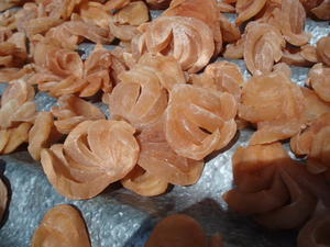 Candied nutmeg fruit