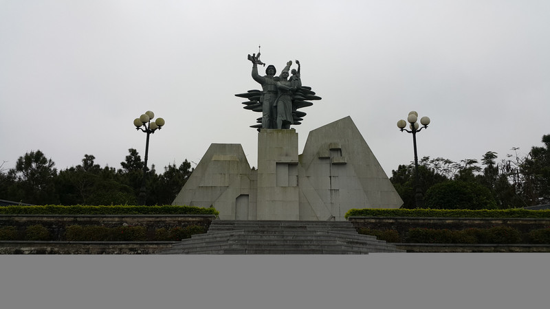 The War Memorial near Dong Ha