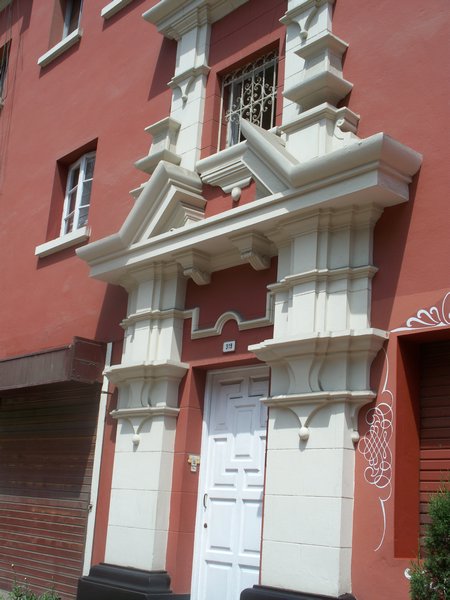 Colonial style architecture
