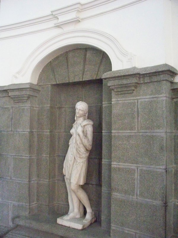 Statue in main lobby