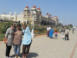 Mysore Palace with Amitha