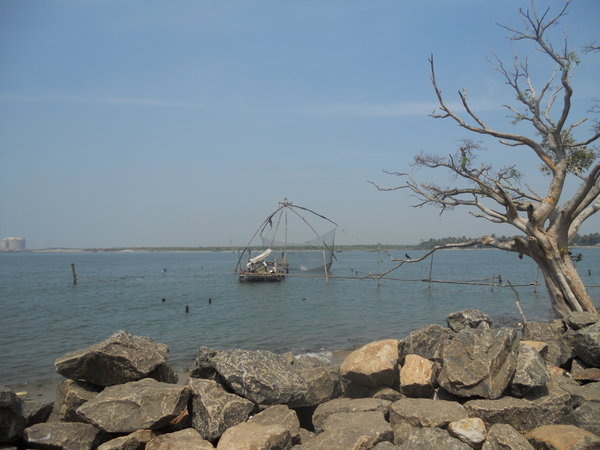 Fort Kochi Chinese fishing nets