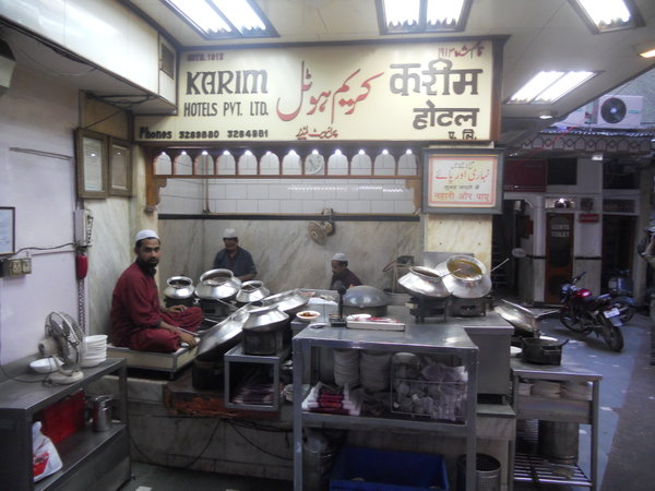 Karim's for mutton burrah - yum!