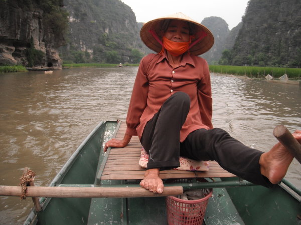 Our Tam Coc rower