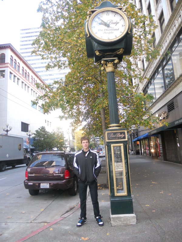 Clock in Seattle
