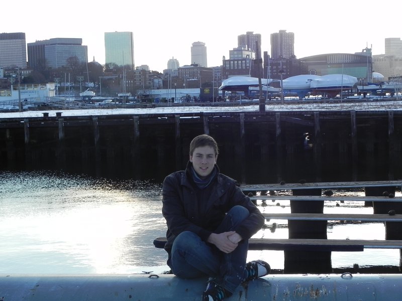 Me at Boston Harbour