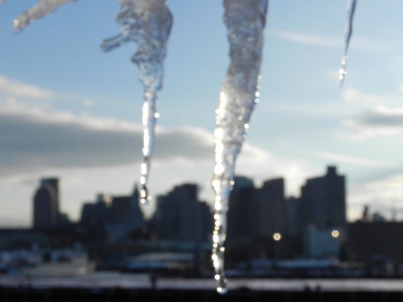 Icicles in Boston
