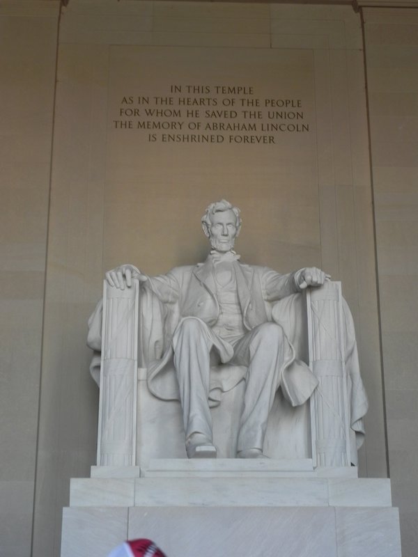 Lincoln in Memorial