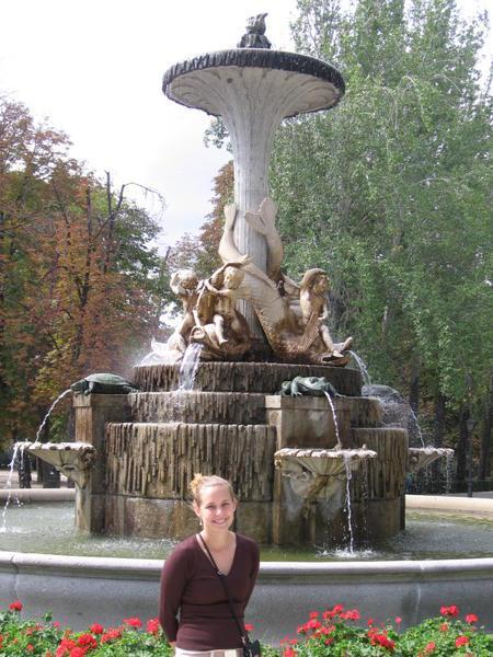 Fountain in the Parque 