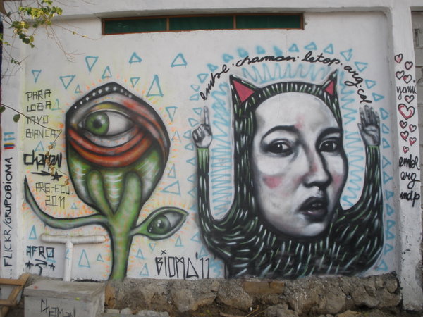 Street Art in Montanita