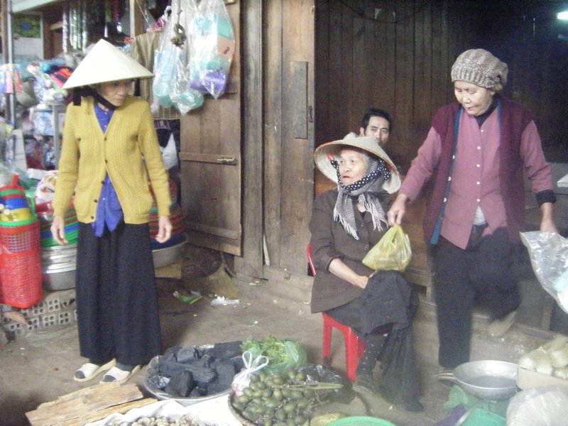 Local market sellers