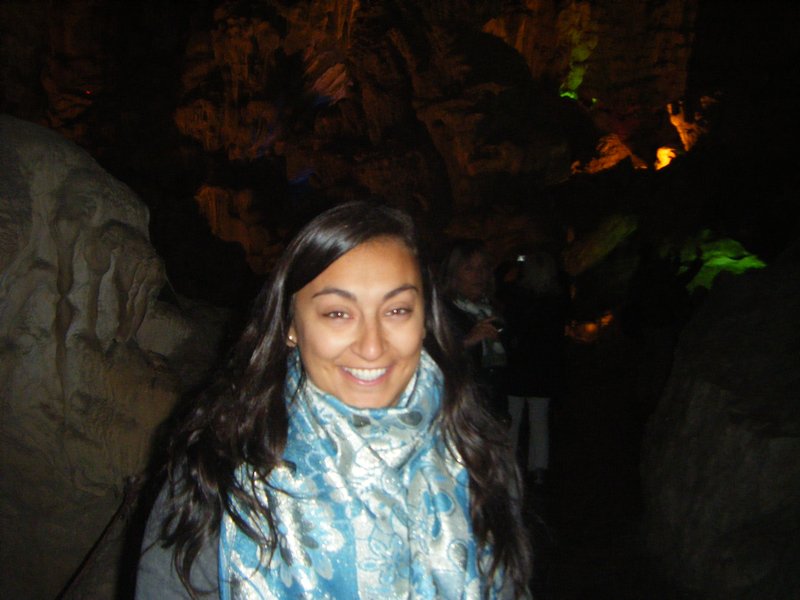In the amazing caves