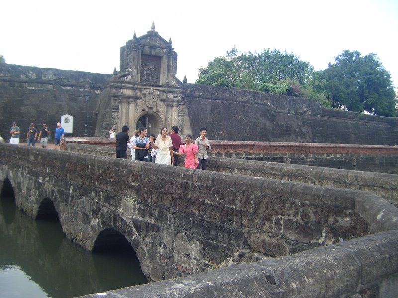 Bridge to Fort Santiago