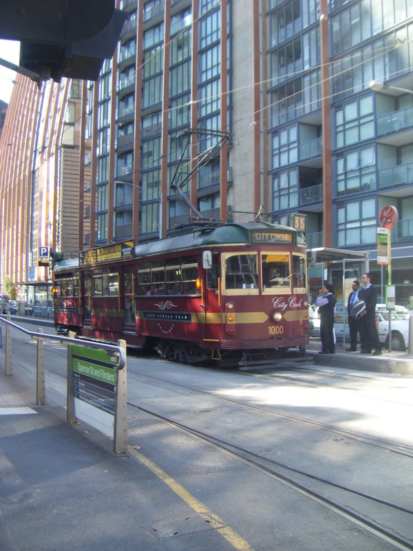 Melbourne - old tram style!