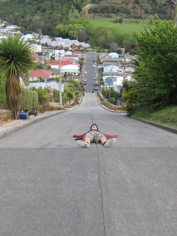 Worlds steepest street