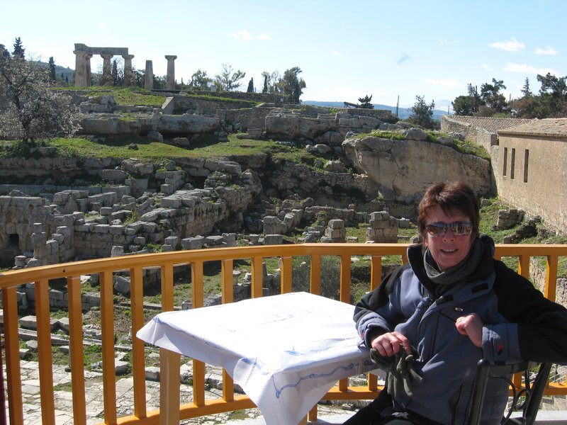 13 Ancient Corinth lunch spot
