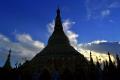 Shwedagon Sillhouette