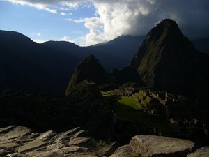 Machu Picchu sunset