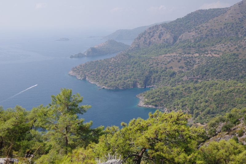 View from hike to Oludeniz