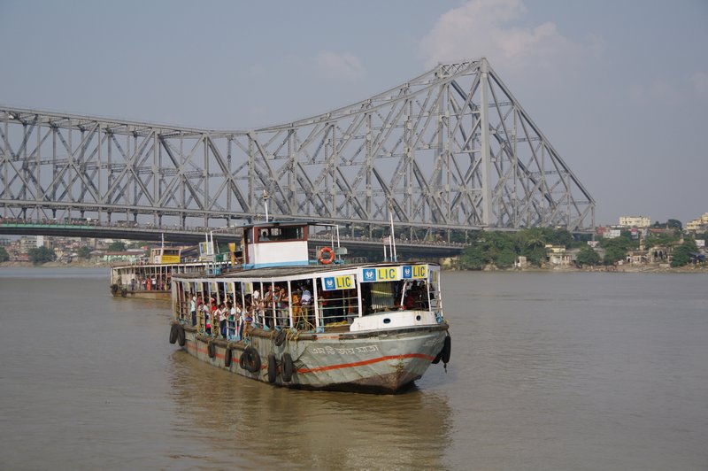 Ferry across the Hooghly