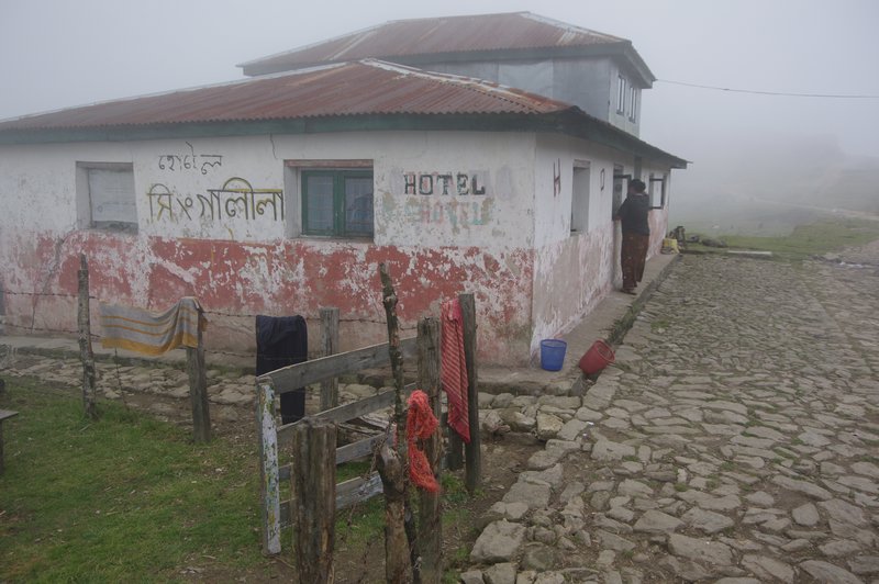 Foggy hotel