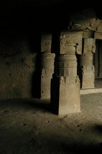Temple pillars