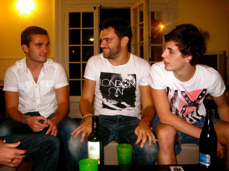 Francisco, Riccardo, Josh