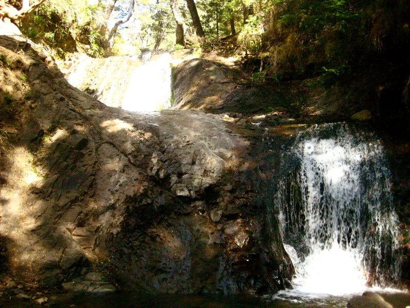 Waterfalls at Lago Gutierrez