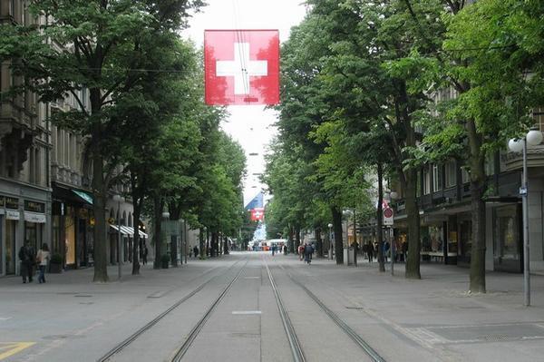 The Bahnhofstrasse