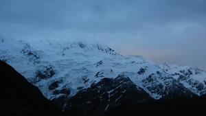 Mountains in the evening - Mt. Cook National Park