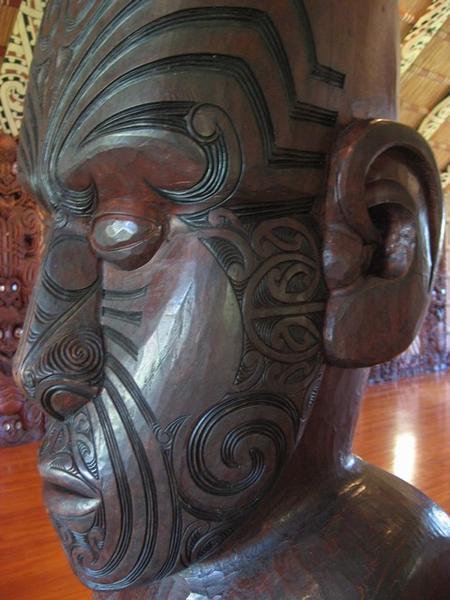Maori Carving - Waitangi