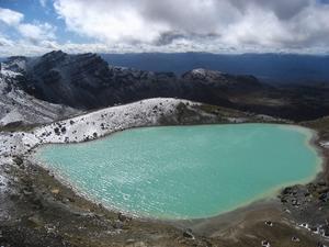 The Emerald lake -Tongariro crossing