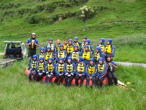 White Water Rafting Team - River Valley