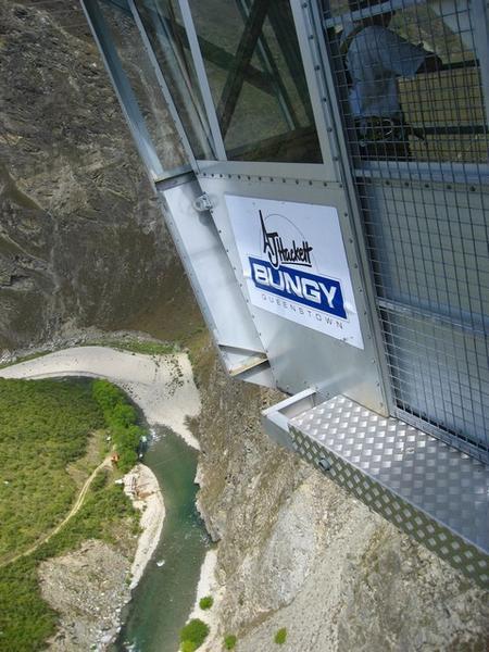 The Nevis Highwire Bungy Jump Pod