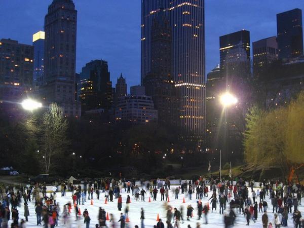 Ice skating rink - Central Park