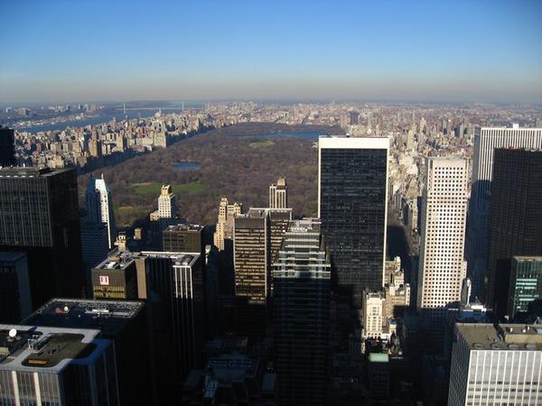 View from the Rockefeller Building