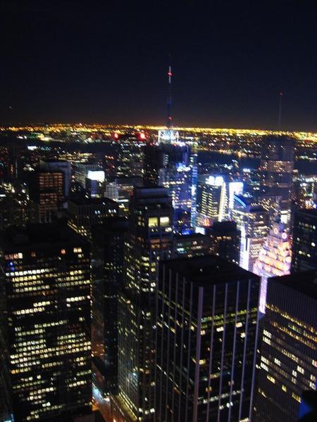 NY Buildings at Night