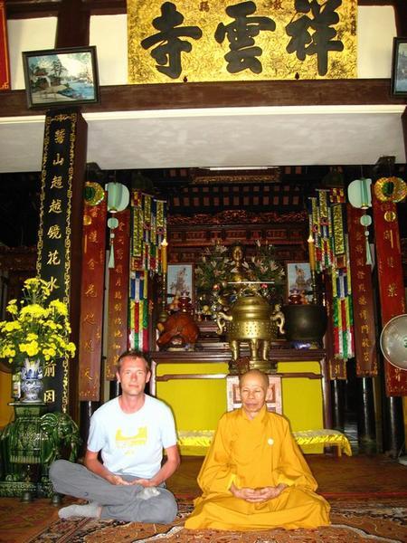 Me and the Head Monk