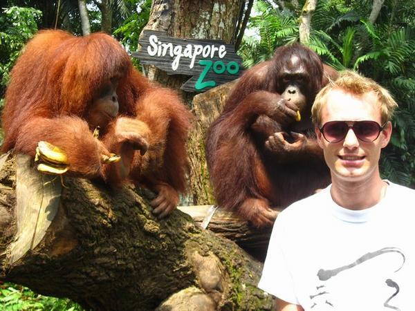 Me and my mates, Singapore Zoo