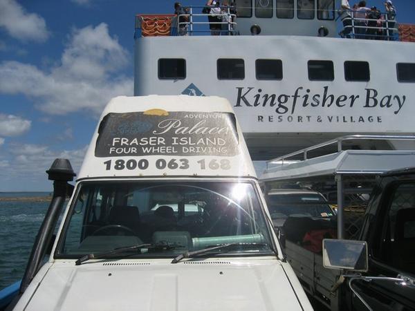 Ferry to Fraser Island