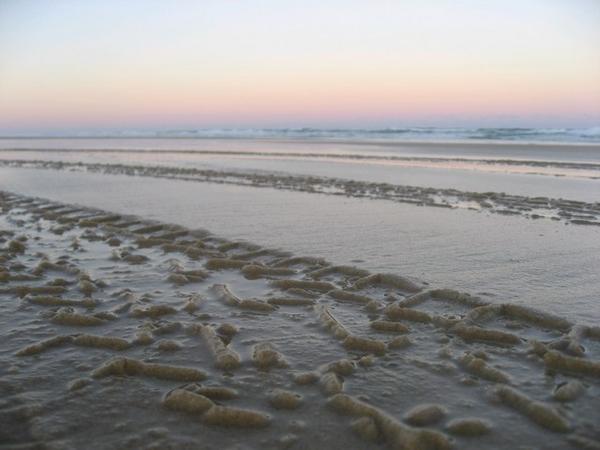 Eastern beach - Fraser Island