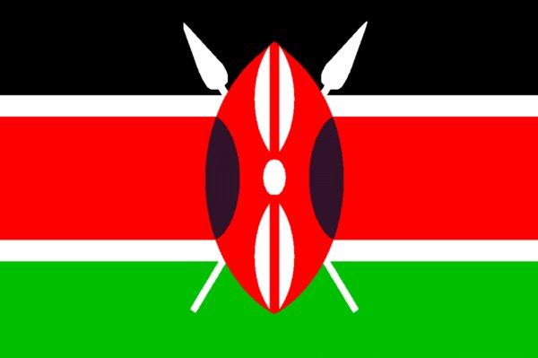 Kenyas Flag