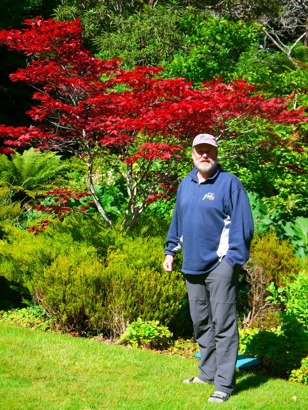 Rob with Japanese Maple