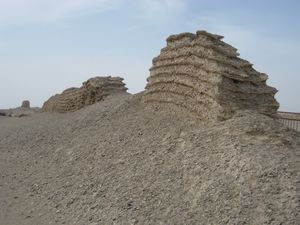 Ancient remains of Great Wall