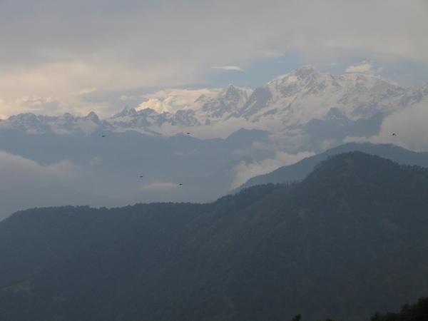 snowcapped Himalayan peaks