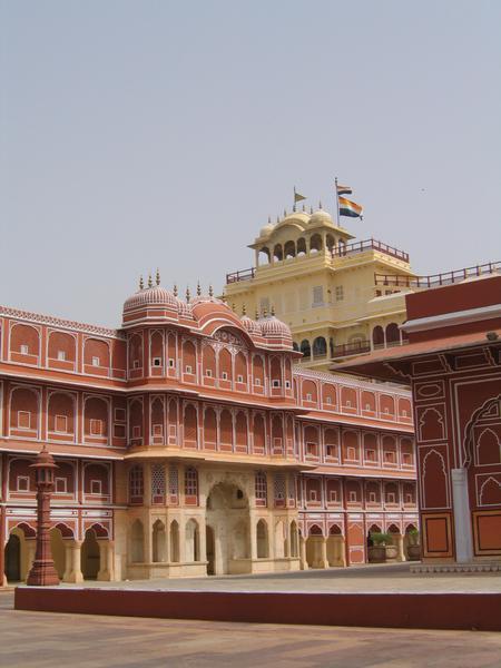 City Palace, and the Maharaja is in!