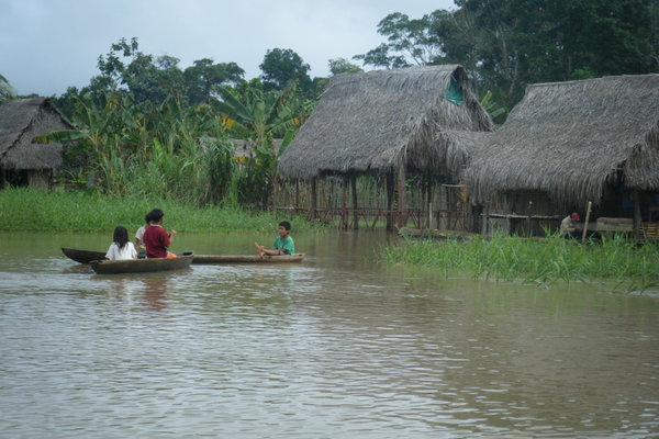 Villages along the river