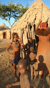 Himba family