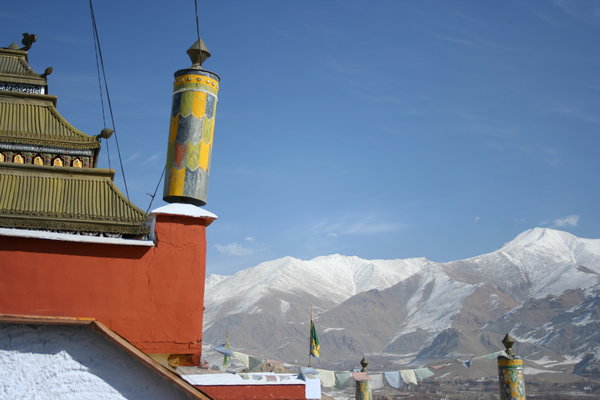 View from monastry